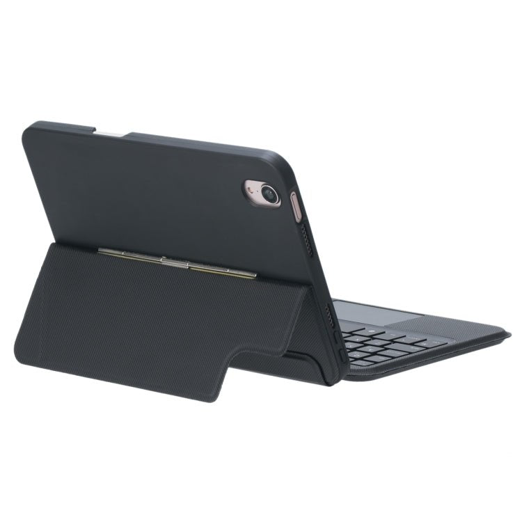 T06 - AS For iPad mini6 / mini 7 Touch Backlight Split Type Bluetooth Keyboard Leather Case, T06 - AS - ORIWHIZApple AccessoriesiPad KeyboardiPad Keyboard For iPad mini