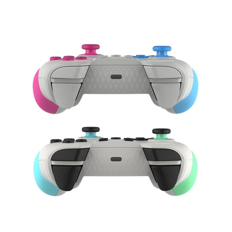 T23 Macro Programming Six - Axis Wireless Bluetooth Handle With NFC For Switch Pro, Green, Mary Red, Blue Green, Blue Pink - ORIWHIZNintendo AccessoriesNintendo Accessories GamepadsToys & Hobbies