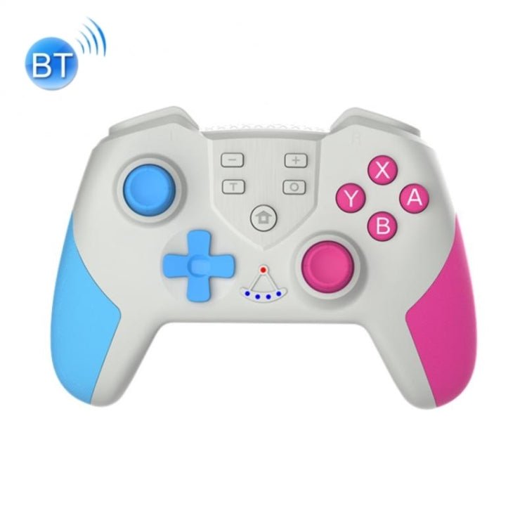 T23 Macro Programming Six - Axis Wireless Bluetooth Handle With NFC For Switch Pro, Green, Mary Red, Blue Green, Blue Pink - ORIWHIZNintendo AccessoriesNintendo Accessories GamepadsToys & Hobbies