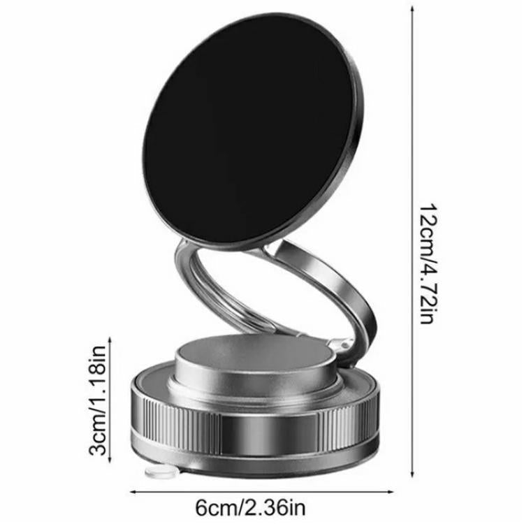 T28 Home Use Multifunctional Car Phone Holder Desktop Vacuum Suction Magnetic Stand, T28 (Black), T28 (White) - ORIWHIZ