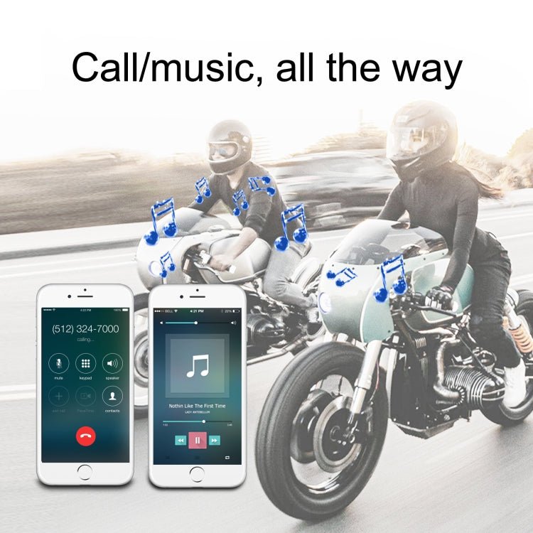 T4 Motorcycle Helmet Bluetooth Headsets BT 5.0 Stereo Automatically Connect to Support SIRI, T4 - ORIWHIZConsumer ElectronicsMotorcycle Walkie TalkieWalkie Talkie
