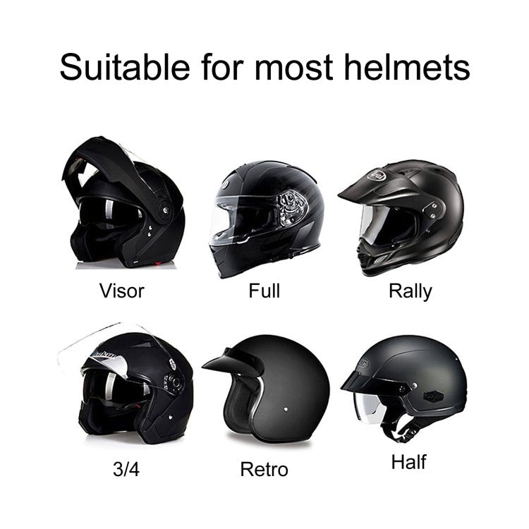 T4 Motorcycle Helmet Bluetooth Headsets BT 5.0 Stereo Automatically Connect to Support SIRI, T4 - ORIWHIZConsumer ElectronicsMotorcycle Walkie TalkieWalkie Talkie