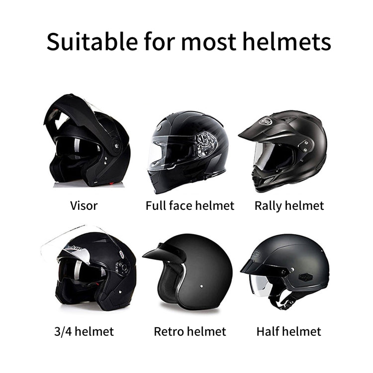 T6 Motorcycle Helmet Bluetooth V5.0 Headset, T6 - ORIWHIZConsumer ElectronicsMotorcycle Walkie TalkieWalkie Talkie