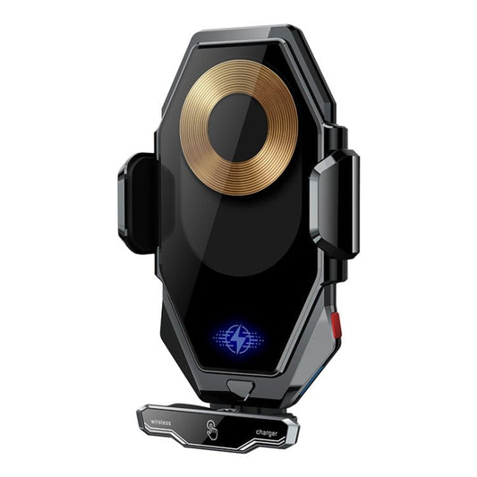 T7 Multipurpose Car Wireless Charger Infrared Automatic Inducction Car Mobile Phone Bracket, T7 - ORIWHIZ