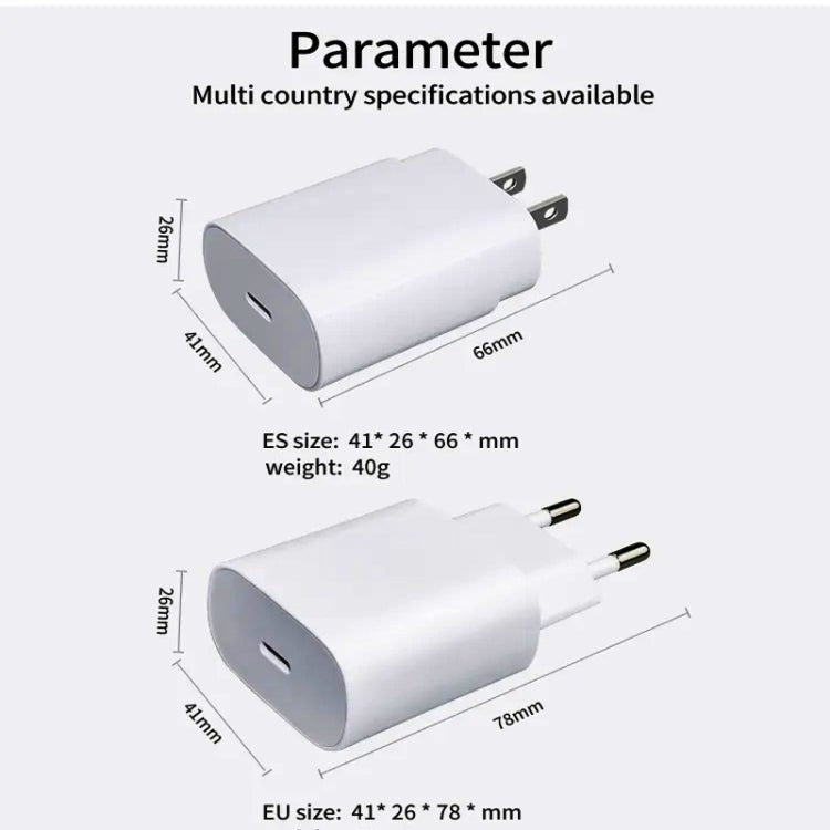 TA800 PD / PPS 25W Type - C Port Charger for Samsung, EU Plug, EU Plug - ORIWHIZ