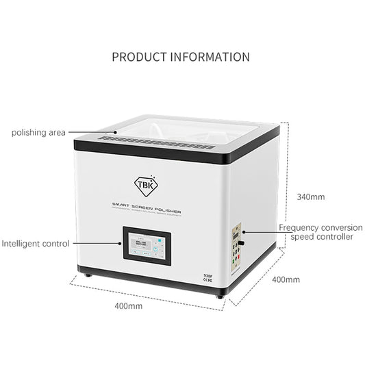 TBK 938F Automatic Grinding Polishing Machine Display Scratch Removal Machine, EU, AU, UK, US - ORIWHIZ