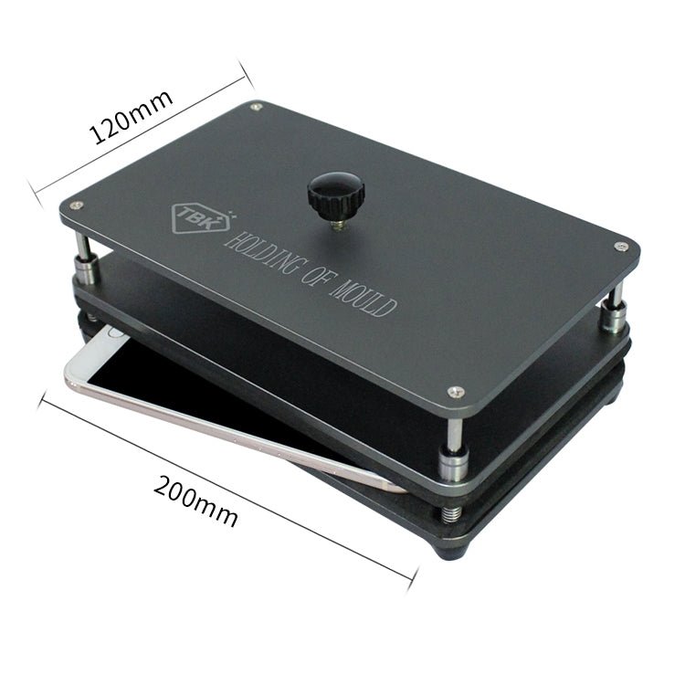 TBK TBK201 Universal Pressure Holding Mold Pressure Screen Fit Mold Mobile Phone Back Cover Positioning Compression Mold For iPhone X, TBK - 201 - ORIWHIZ