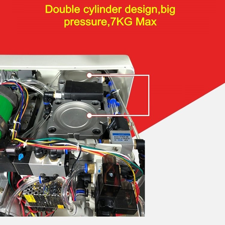 TBK TBK508A 14 inch Curved Screen LCD Screen Vacuum Separation OCA Laminating and Debubble Machine with 4 Moulds, TBK - 508A - ORIWHIZ