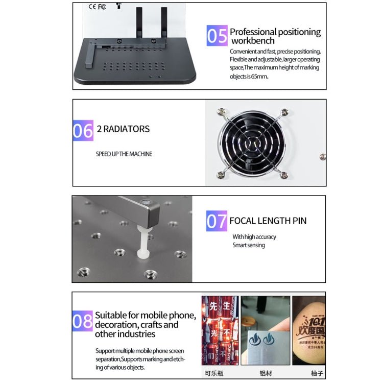 TBK958B Automatic Mini Laser Marking Screen Separater Repair Machine, TBK - 958B - ORIWHIZ