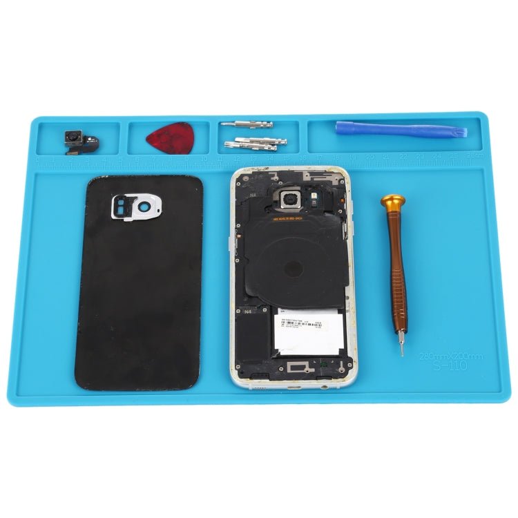 TE - 110 Insulation Heat - Resistant Repair Pad ESD Mat, Size: 28 x 20cm, TE - 110 (28cm x 20cm) - ORIWHIZ