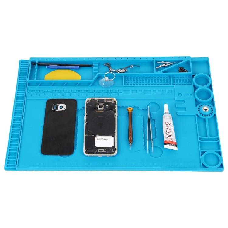 TE - 505 Insulation Heat - Resistant Repair Pad ESD Mat, Size: 45 x 30cm, TE - 505 (45cm x 30cm) - ORIWHIZ