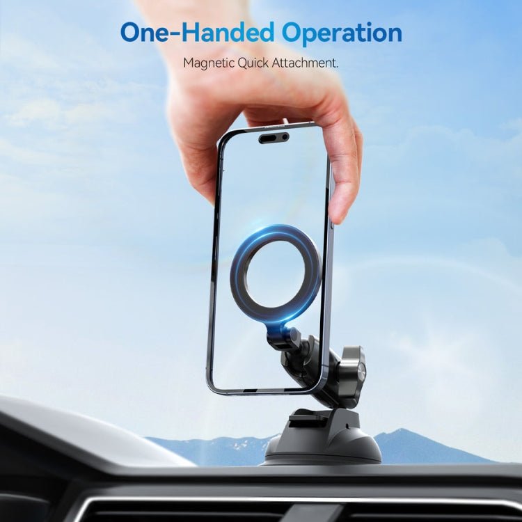 TELESIN Magnetic Suction Car Phone Mount 360 Degree Rotation Phone Holder, TELESIN Magnetic Holder - ORIWHIZ