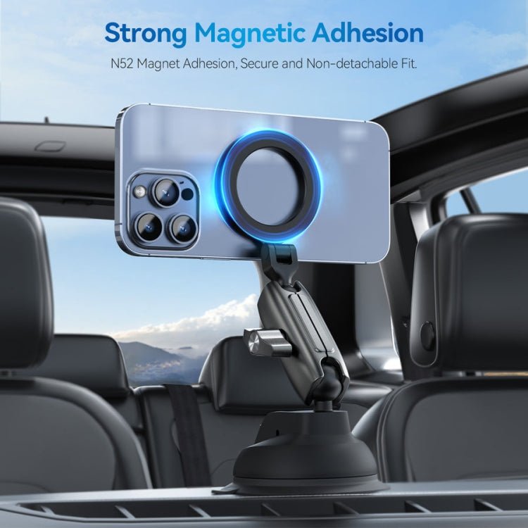 TELESIN Magnetic Suction Car Phone Mount 360 Degree Rotation Phone Holder, TELESIN Magnetic Holder - ORIWHIZ