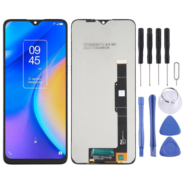 TFT LCD Screen and Digitizer Full Assembly for TCL 20 SE T761H, For TCL 20 SE (TFT) - ORIWHIZ