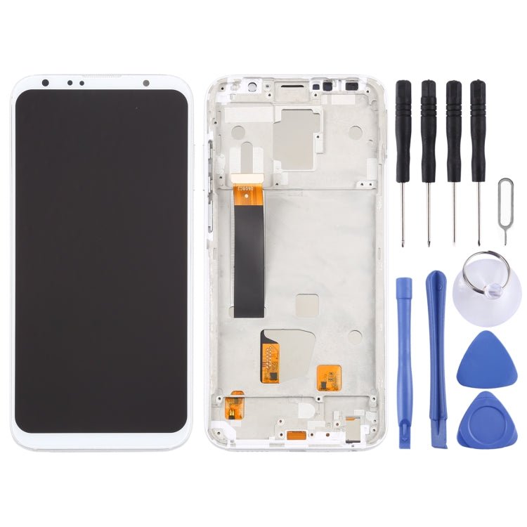 TFT Material LCD Screen and Digitizer Full Assembly With Frame (Not Supporting Fingerprint Identification) for Meizu 16 Plus, For Meizu 16 Plus(TFT) - ORIWHIZ
