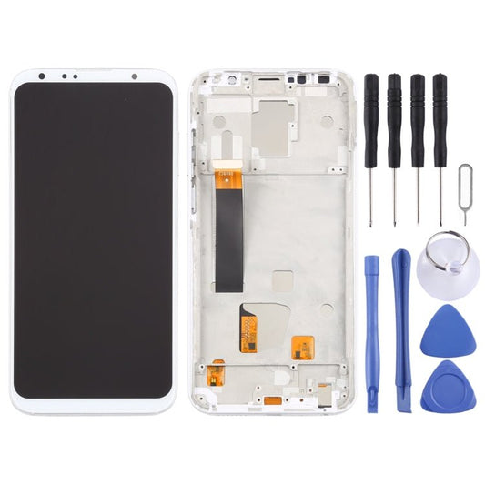 TFT Material LCD Screen and Digitizer Full Assembly With Frame (Not Supporting Fingerprint Identification) for Meizu 16 Plus, For Meizu 16 Plus(TFT) - ORIWHIZ