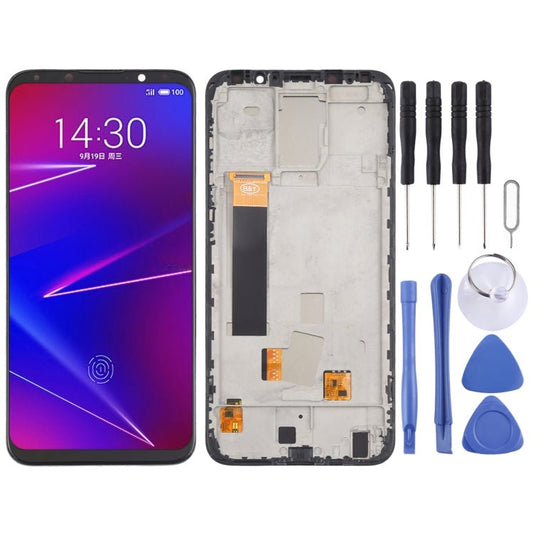 TFT Material LCD Screen and Digitizer Full Assembly With Frame (Not Supporting Fingerprint Identification) for Meizu 16X, For Meizu 16X(TFT) - ORIWHIZ