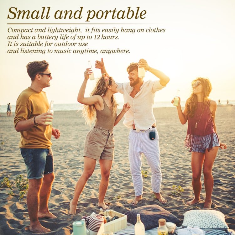 T&G TG321 TWS Portable Wireless Outdoor Mini Speaker with LED Light, TG321 - ORIWHIZ