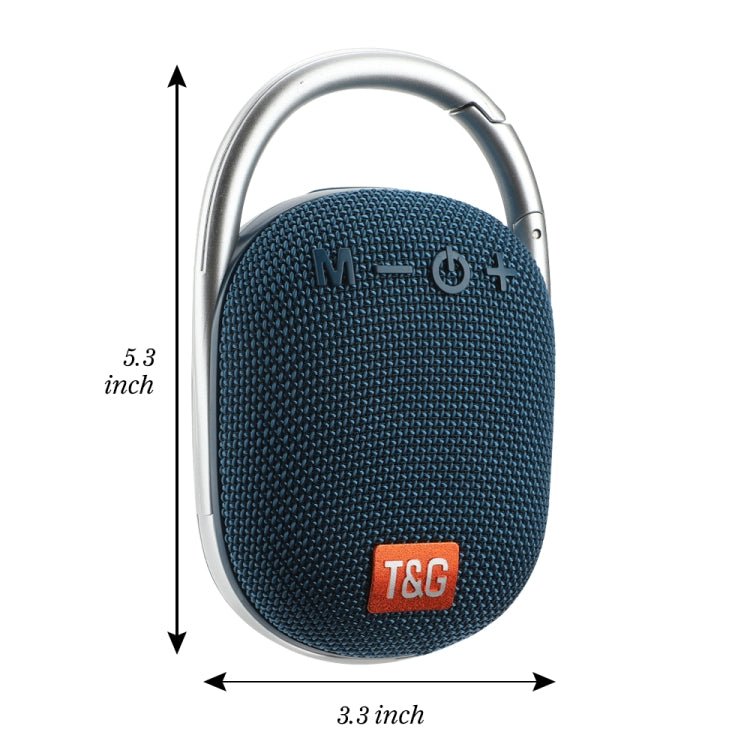 T&G TG321 TWS Portable Wireless Outdoor Mini Speaker with LED Light, TG321 - ORIWHIZ