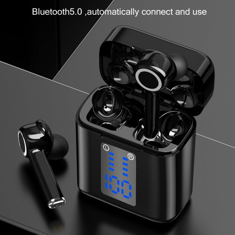 T&G TG905 TWS Bluetooth Earphone Wireless Sport Headphone 5D Stereo Headsets with LED Display & Charging Box - ORIWHIZ