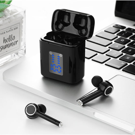 T&G TG905 TWS Bluetooth Earphone Wireless Sport Headphone 5D Stereo Headsets with LED Display & Charging Box - ORIWHIZ