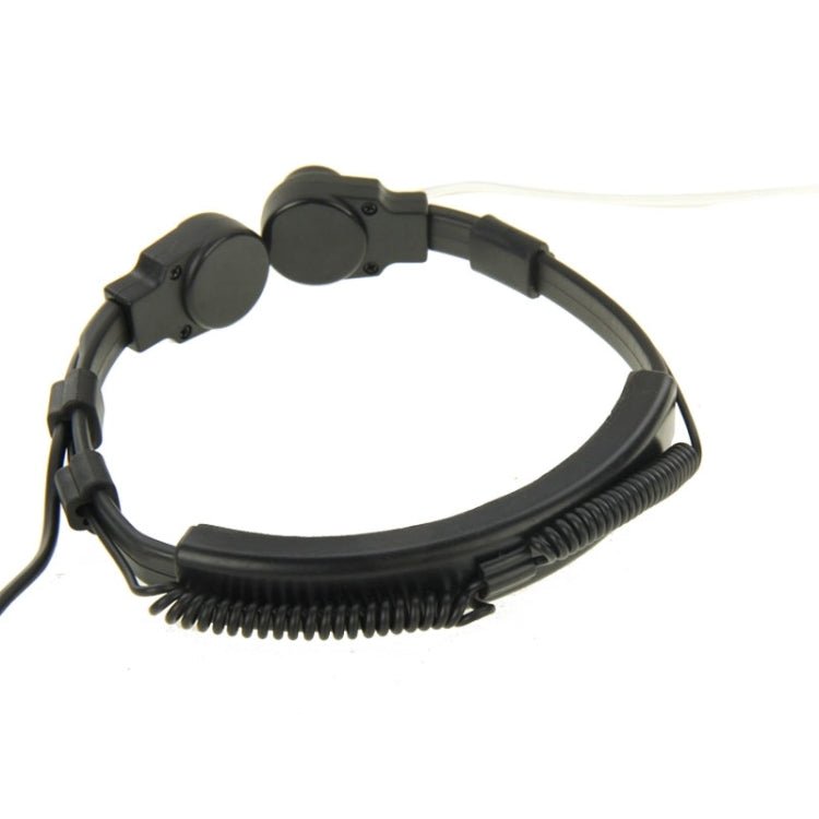 Throat control Transceiver Earpiece Headset for Walkie Talkies, 3.5mm + 2.5mm Plug - ORIWHIZConsumer ElectronicsWalkie TalkieWalkie Talkie Microphones & Headsets