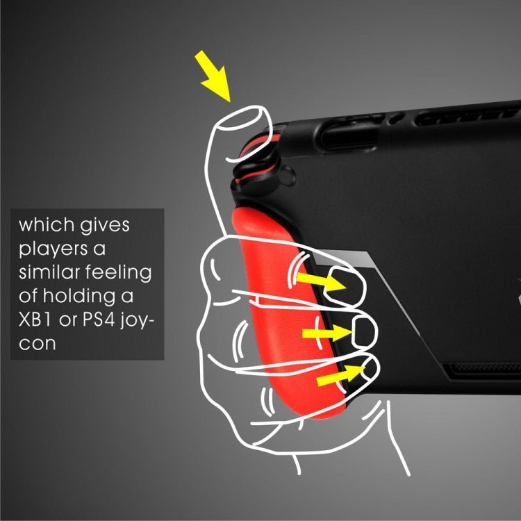 TPU Shell Handle Grip with Game Card Slot Anti - Shock Cover Silicone Case for Nintendo Switch, with Logo, TPU Shell with Logo - ORIWHIZNintendo AccessoriesNintendo Accessories CasesToys & Hobbies