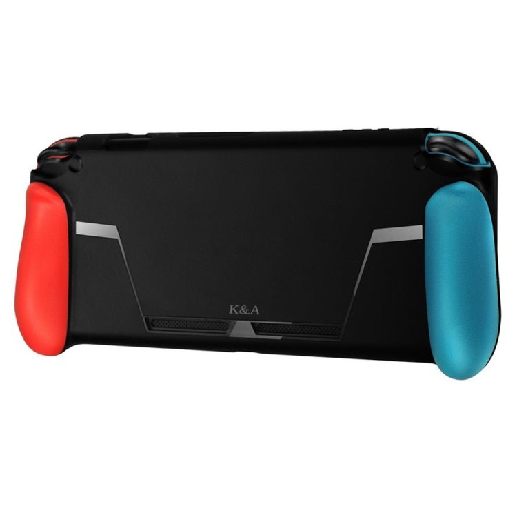 TPU Shell Handle Grip with Game Card Slot Anti - Shock Cover Silicone Case for Nintendo Switch, with Logo, TPU Shell with Logo - ORIWHIZNintendo AccessoriesNintendo Accessories CasesToys & Hobbies