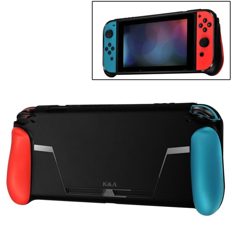 TPU Shell Handle Grip with Game Card Slot Anti - Shock Cover Silicone Case for Nintendo Switch, with Logo, TPU Shell with Logo - ORIWHIZNintendo AccessoriesNintendo Accessories CasesToys & Hobbies
