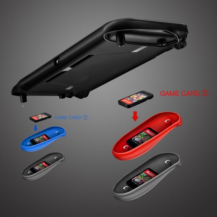 TPU Shell Handle Grip with Game Card Slot Anti - Shock Cover Silicone Case for Nintendo Switch, with Logo, TPU Shell with Logo - ORIWHIZNintendo AccessoriesNintendo Accessories CasesToys & Hobbies