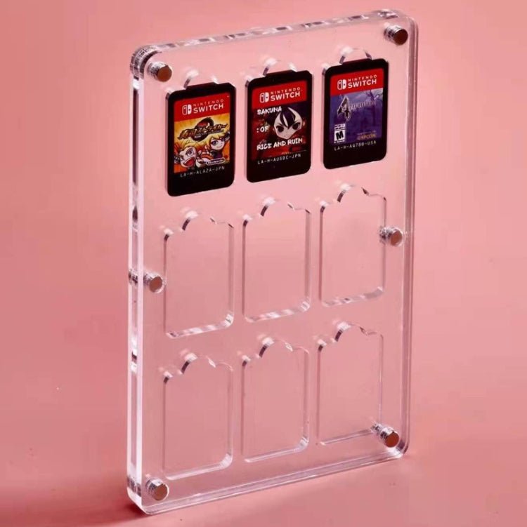 Transparent Crystal Magnetic Game Card Storage Box For Switch, 9 Grid, 14 Grid, 27 Grid - ORIWHIZNintendo AccessoriesNintendo Accessories CasesToys & Hobbies