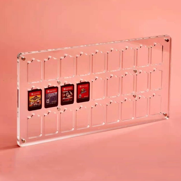 Transparent Crystal Magnetic Game Card Storage Box For Switch, 9 Grid, 14 Grid, 27 Grid - ORIWHIZNintendo AccessoriesNintendo Accessories CasesToys & Hobbies