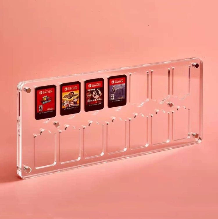 Transparent Crystal Magnetic Game Card Storage Box For Switch, 9 Grid, 14 Grid, 27 Grid - ORIWHIZNintendo AccessoriesNintendo Accessories CasesToys & Hobbies