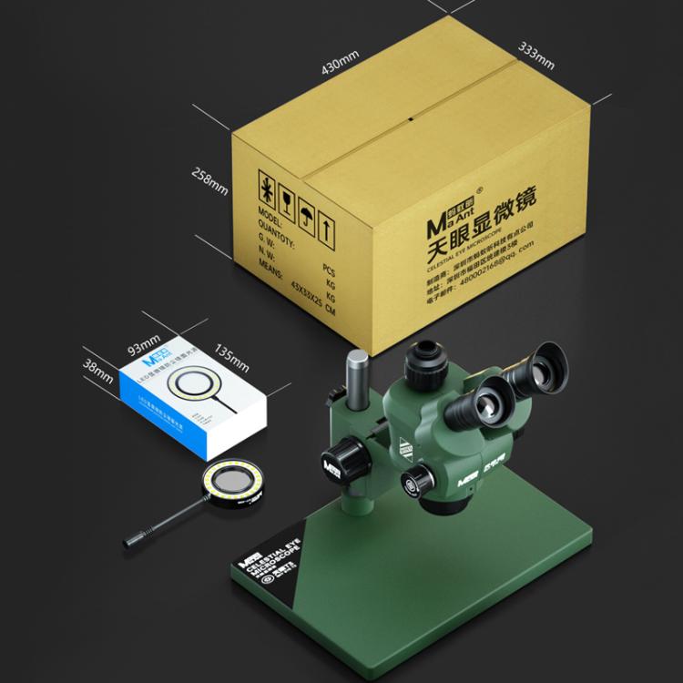 Trinocular Stereo Microscope Optical Cell Phone Repair HD Electronic Circuit Board Microscope, MaAnt T3 - ORIWHIZ