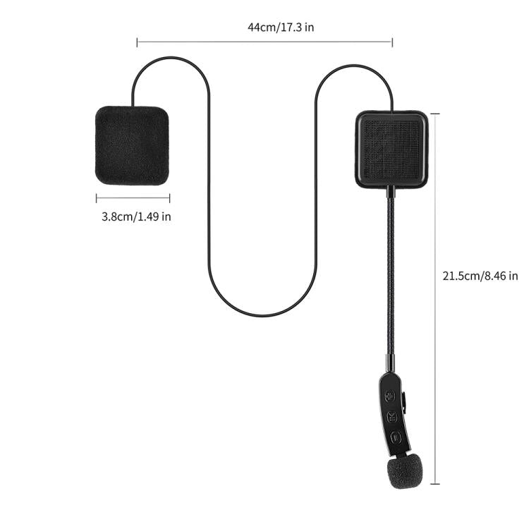 TW2S IPX5 Waterproof Noise Reduction Helmet Bluetooth Headset - ORIWHIZConsumer ElectronicsMotorcycle Walkie TalkieWalkie Talkie