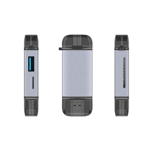 Typce - C+USB+Micro USB OTG Card Reader - ORIWHIZ