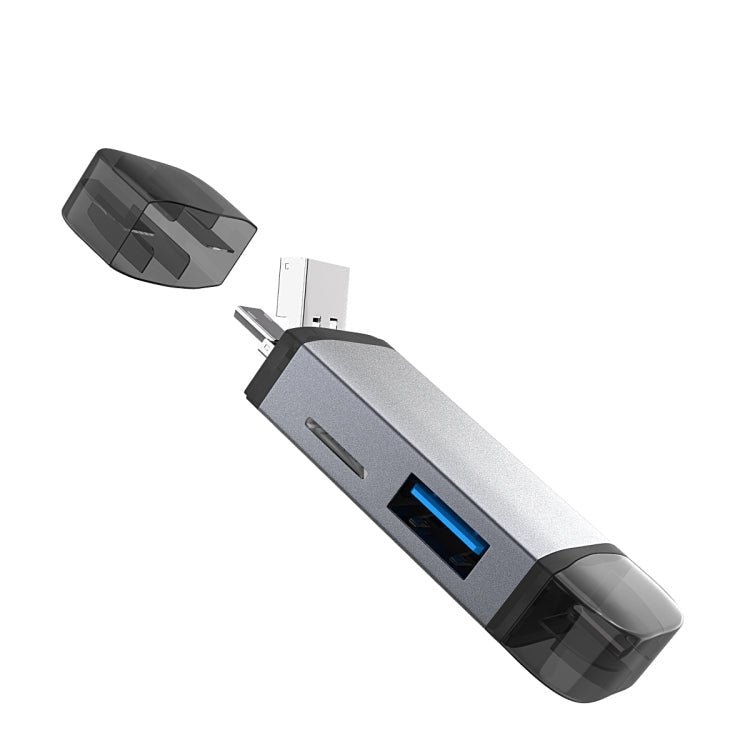 Typce - C+USB+Micro USB OTG Card Reader - ORIWHIZ