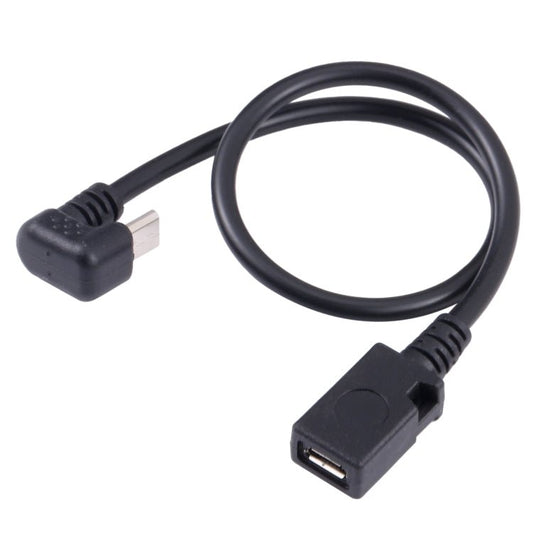 U - shaped Micro USB Male to Female Extension Cable, Micro USB Male to Female - ORIWHIZ