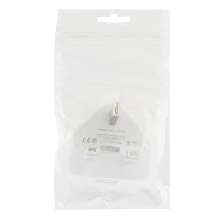 UK Plug 5V 2.1A Dual Port USB Charge Adapter - ORIWHIZ
