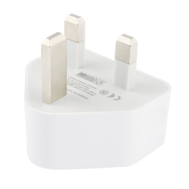 UK Plug 5V 2.1A Dual Port USB Charge Adapter - ORIWHIZ