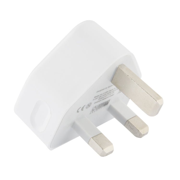 UK Plug 5V 2.1A Dual Port USB Charge Adapter - ORIWHIZ