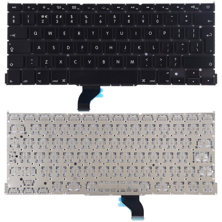 UK Version Keyboard for MacBook Pro 13 inch A1502, A1502 - ORIWHIZ