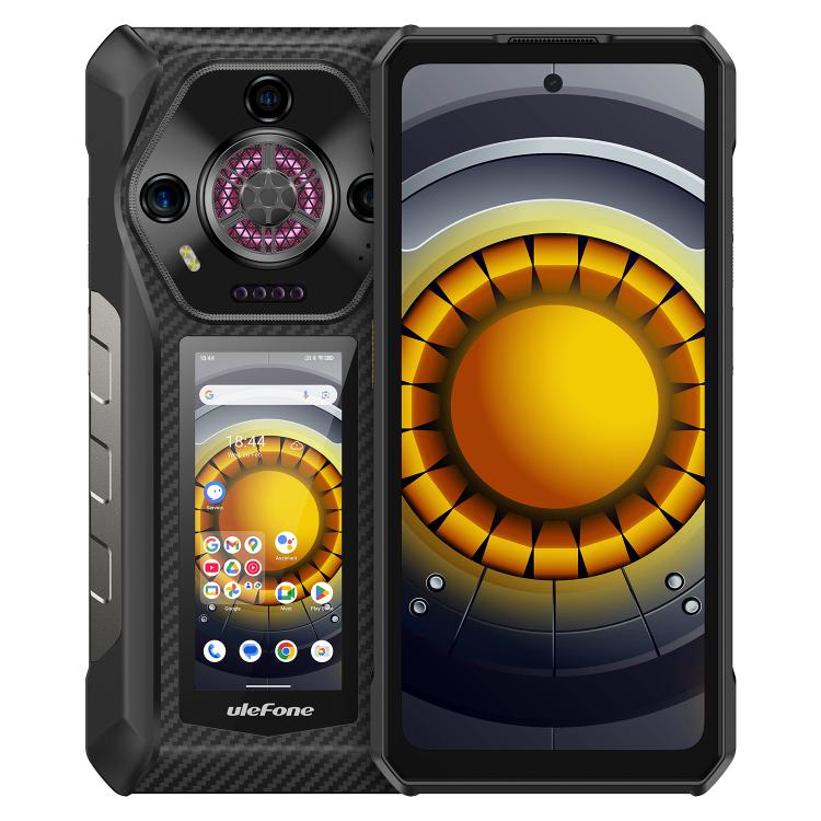 Ulefone Armor 30 Pro Rugged Phone, 16GB+512GB, Night Vision, 6.95 inch + 3.4 inch Dual Screen Android 14 MediaTek Dimensity 7300X Octa Core, Network: 5G, OTG, NFC - ORIWHIZ