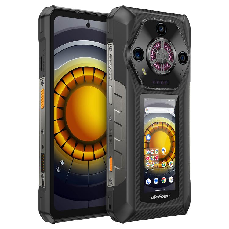 Ulefone Armor 30 Pro Rugged Phone, 16GB+512GB, Night Vision, 6.95 inch + 3.4 inch Dual Screen Android 14 MediaTek Dimensity 7300X Octa Core, Network: 5G, OTG, NFC - ORIWHIZ