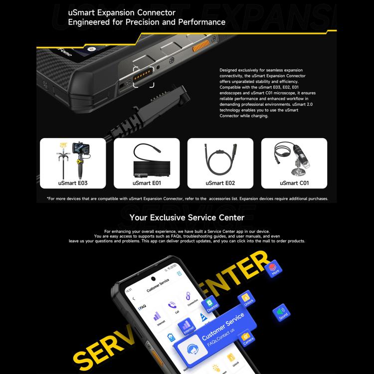 Ulefone Armor 30 Pro Rugged Phone, 16GB+512GB, Night Vision, 6.95 inch + 3.4 inch Dual Screen Android 14 MediaTek Dimensity 7300X Octa Core, Network: 5G, OTG, NFC - ORIWHIZ