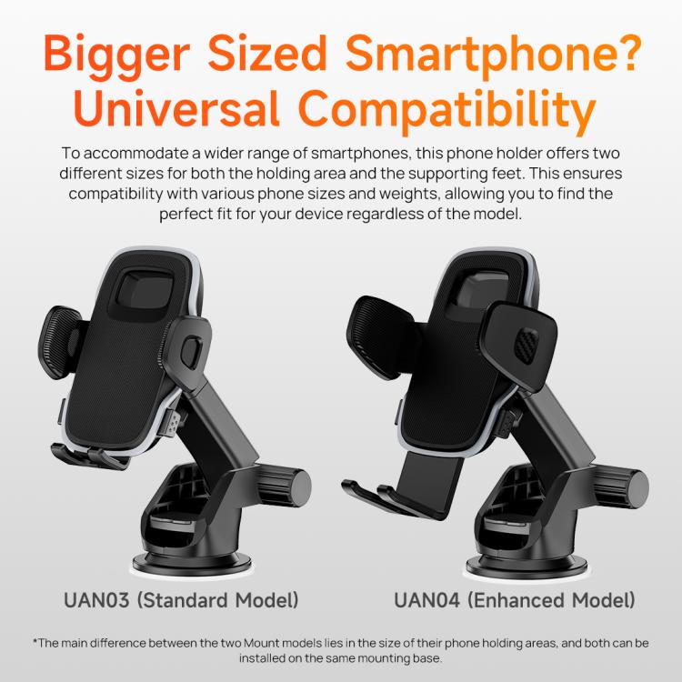 Ulefone UAN03 Armor Mount Car / Desktop Phone Holder, Standard Model, UAN03 - ORIWHIZ