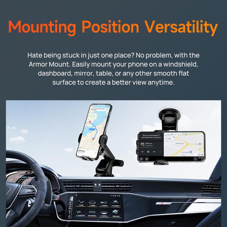 Ulefone UAN04 Armor Mount Car / Desktop Phone Holder, Enhanced Model, UAN04 - ORIWHIZ