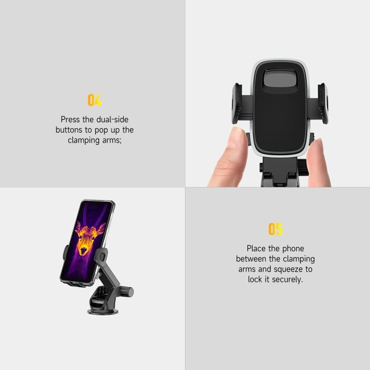Ulefone UAN04 Armor Mount Car / Desktop Phone Holder, Enhanced Model, UAN04 - ORIWHIZ