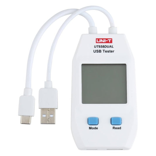 UNI - T USB Voltmeter Ammeter Tester UT658DUAL, UT658DUAL - ORIWHIZ