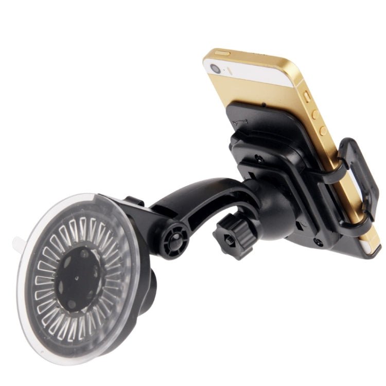 Universal 360 Degree Rotation Suction Cup Car Holder / Desktop Stand for iPhone, Galaxy, Sony, Lenovo, HTC, Huawei, and other Smartphones of Width: 4.5cm - 7.4cm, Car Holder - ORIWHIZ